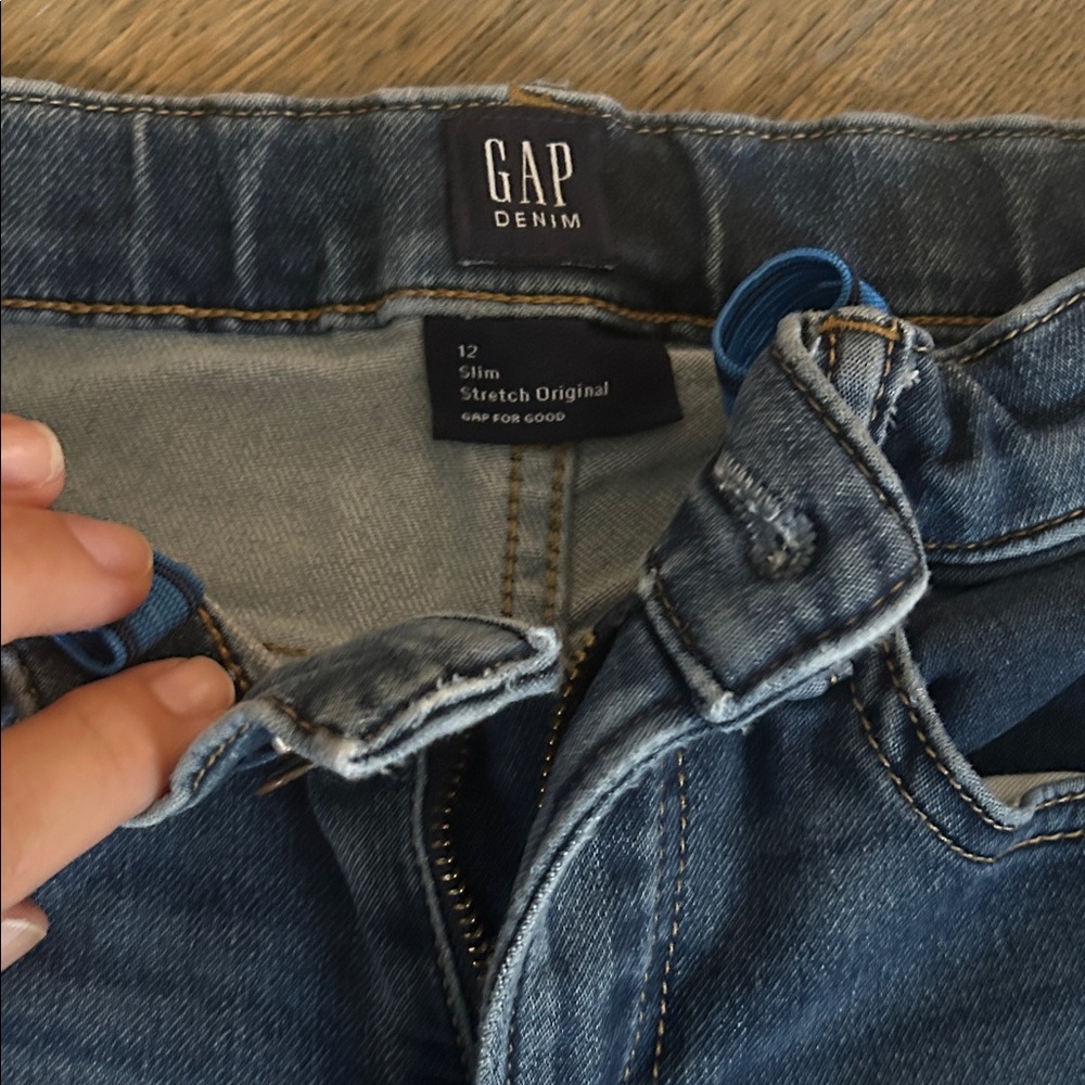LOT Boys Size 12 Slim GAP jeans & Old Navy t-shirts - Picture 6 of 7